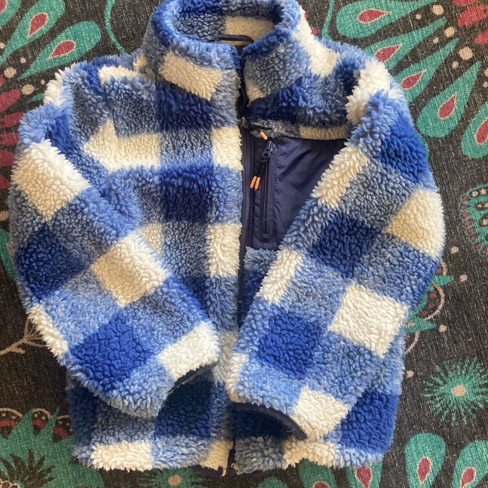 Cozy Blue/White Jacket - 6x-7